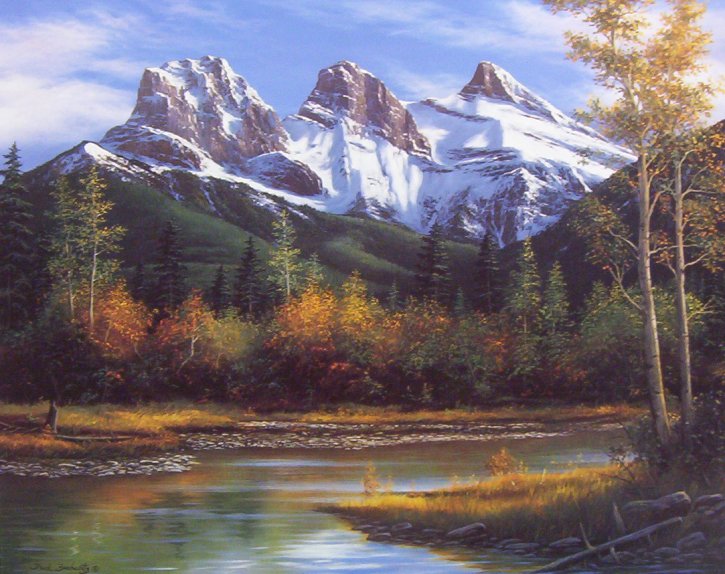 (image for) Handmade oil painting Copy paintings of famous artists Fred Buchwitz's Three Sisters